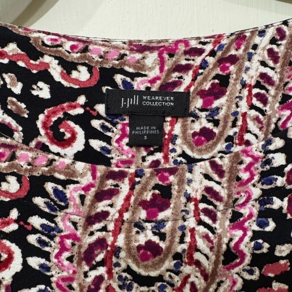 J Jill Paisley 3/4” Sleeve dress - Picture 5 of 6